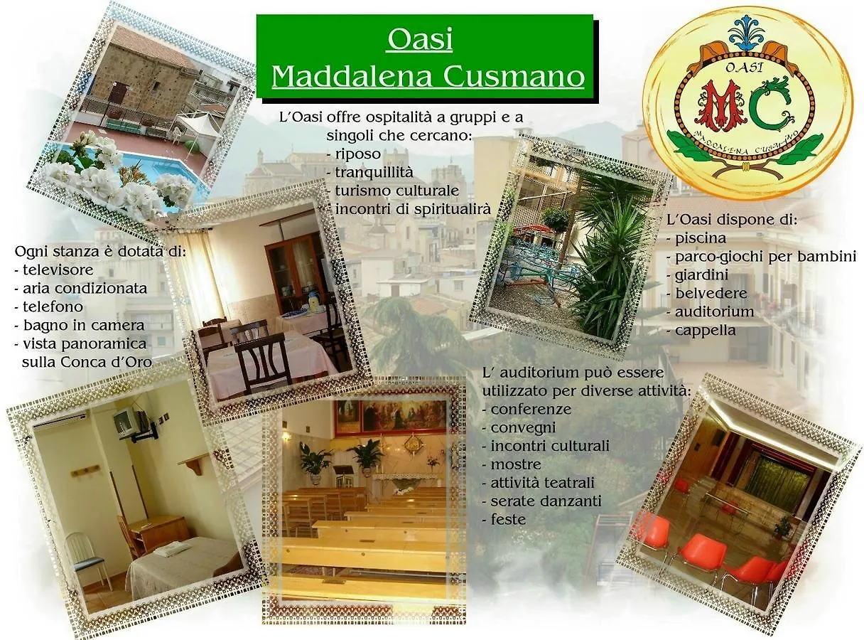 Maison d'hôtes Hôtel Oasi Maddalena Cusmano à Monreale